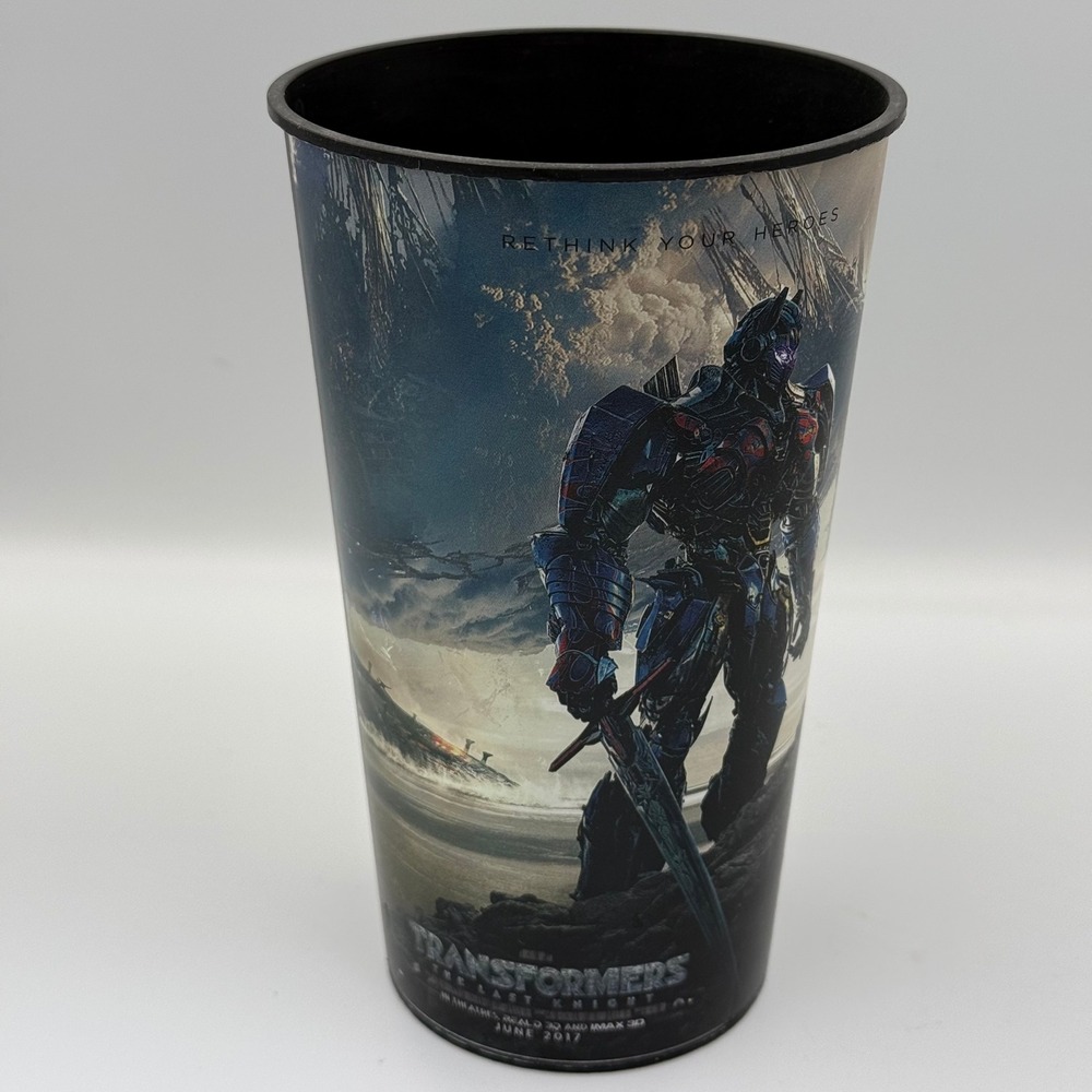 Transformers The Last Knight Optimus Prime Movie Theater Souvenir Cup 2017 AGIM